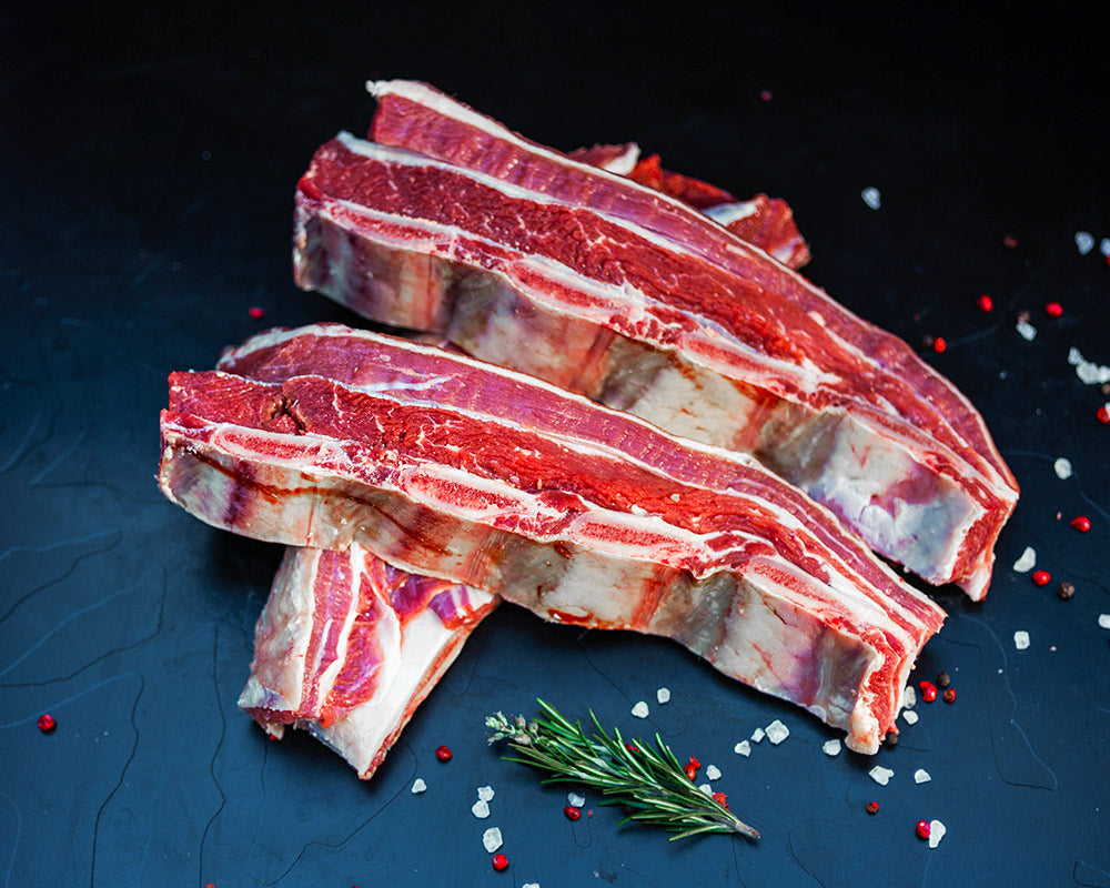 Beef Ribs - 1 Piece <br> [Grain Fed Yearling] <br> (~500g each)