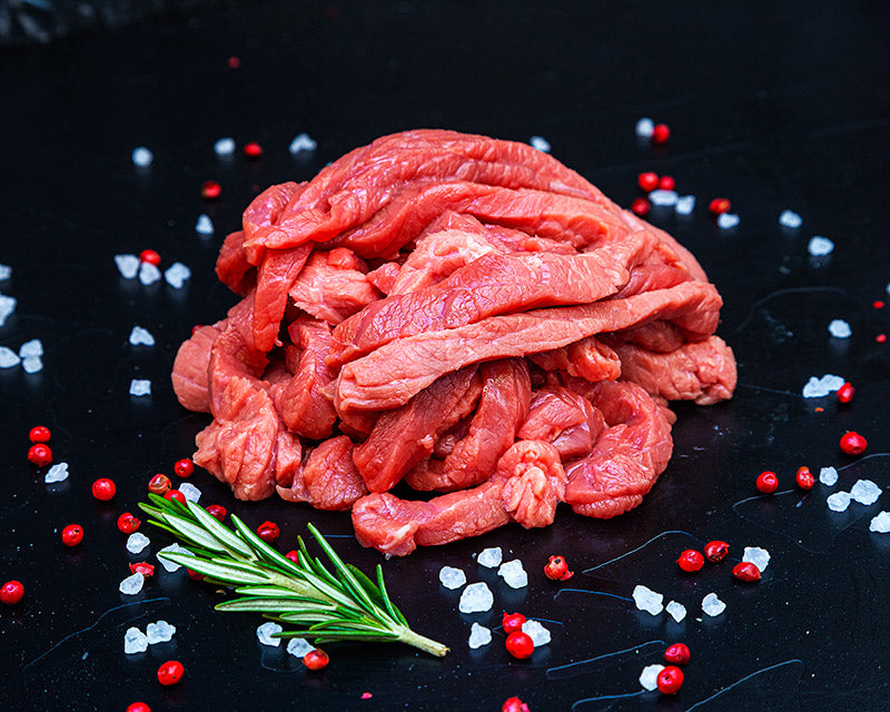 Beef Stirfry <br> [Grain Fed Yearling] <br> (per kg)