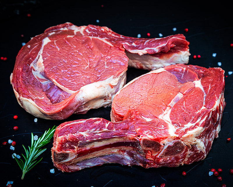 Beef Tomahawk Steak - 1 Piece <br> [Grain Fed Yearling] <br> (~800g each)