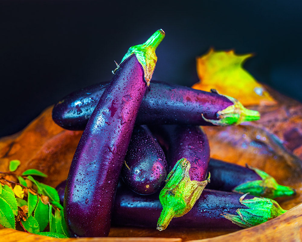 Eggplant, Lebanese <br> (per kg)