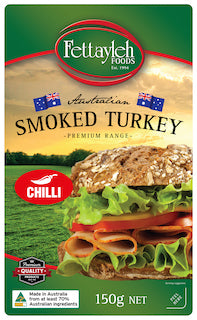 Smoked Turkey Chilli, Fettayleh <br> (150g pack)